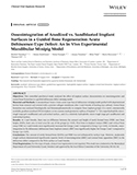 Clinical Oral Implants Res - 2024